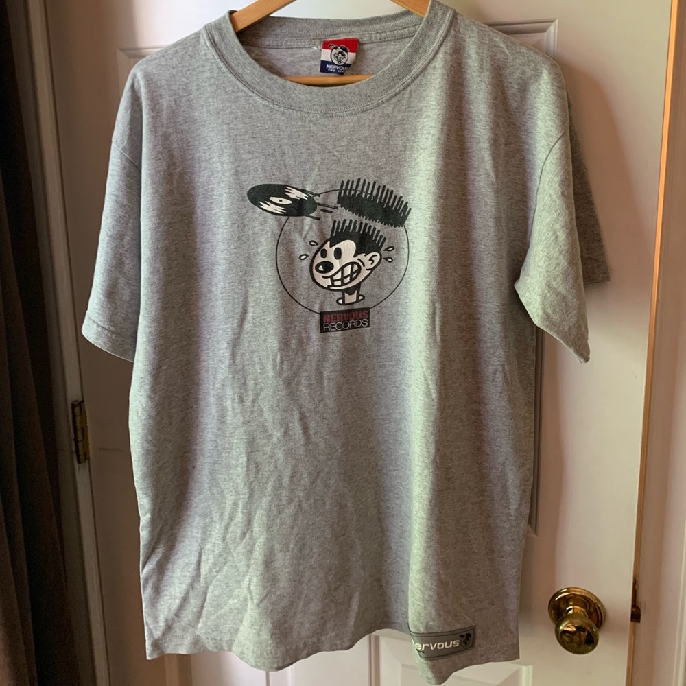 Vintage Nervous Records shirt